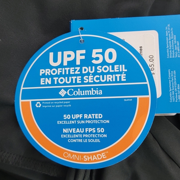 Columbia Black PFG Omni Freeze UPF 50 Outdoor Active Maxi Tank Dress Sz L NEW - Picture 11 of 15